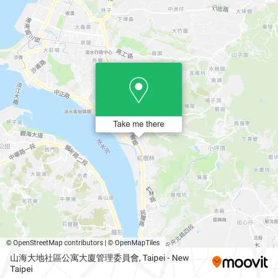 山海大地社區公寓大廈管理委員會 map