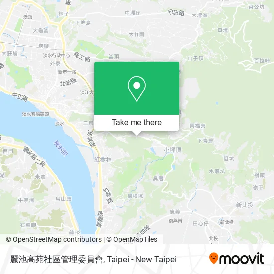 麗池高苑社區管理委員會地圖