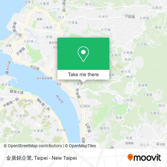 金廣銘企業 map
