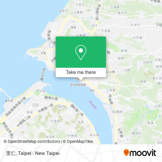 里仁 map