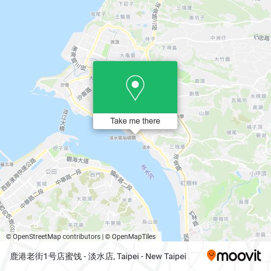 鹿港老街1号店蜜饯 - 淡水店 map