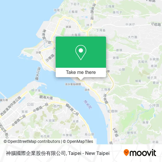神腦國際企業股份有限公司 map