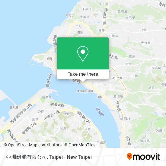 亞洲綠能有限公司地圖