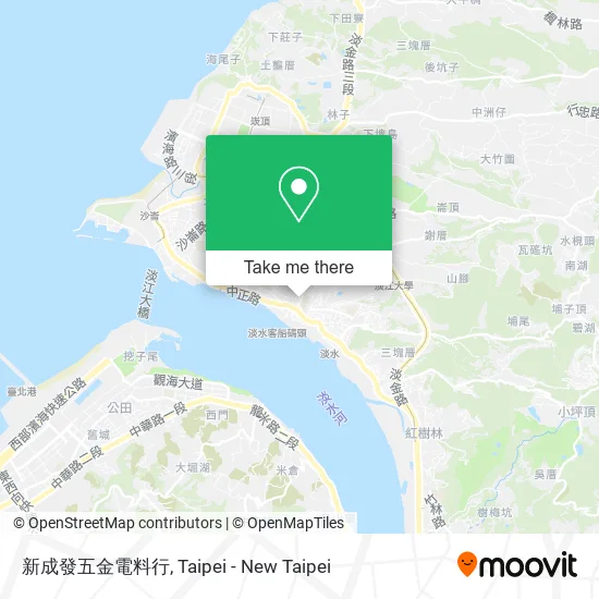 新成發五金電料行 map