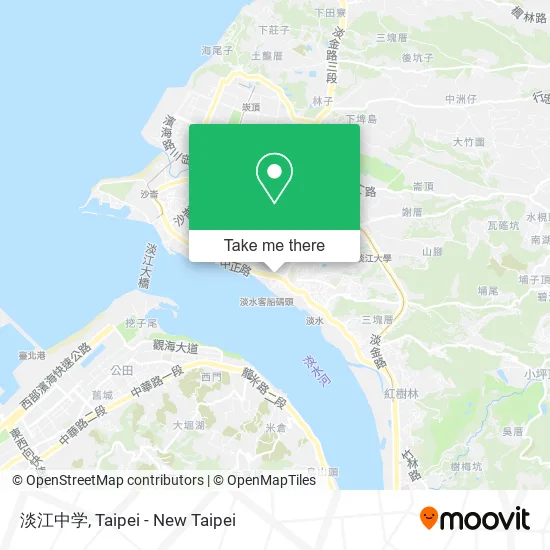淡江中学 map