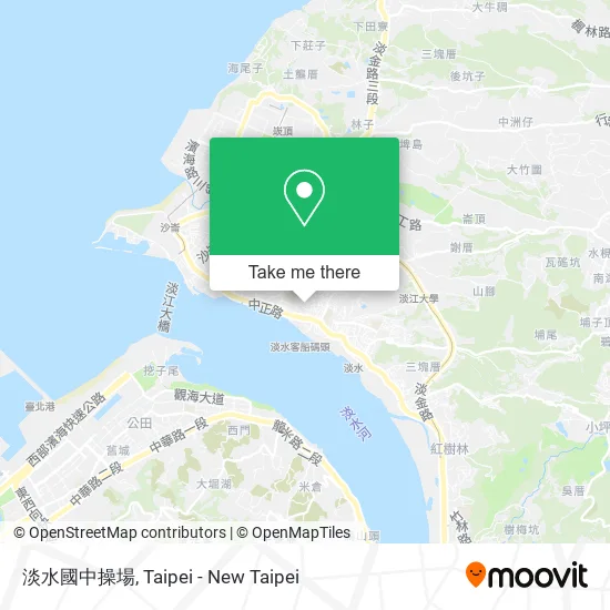 淡水國中操場地圖