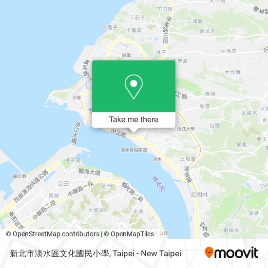 新北市淡水區文化國民小學 map