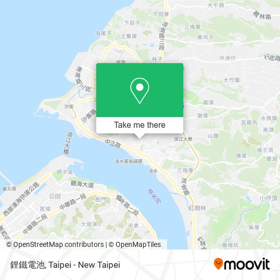 鋰鐵電池 map