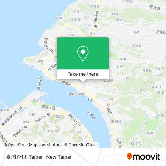 臺灣企銀地圖