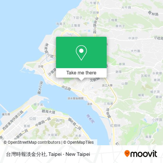 台灣時報淡金分社 map