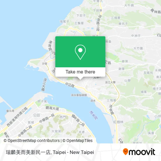 瑞麟美而美新民一店地圖