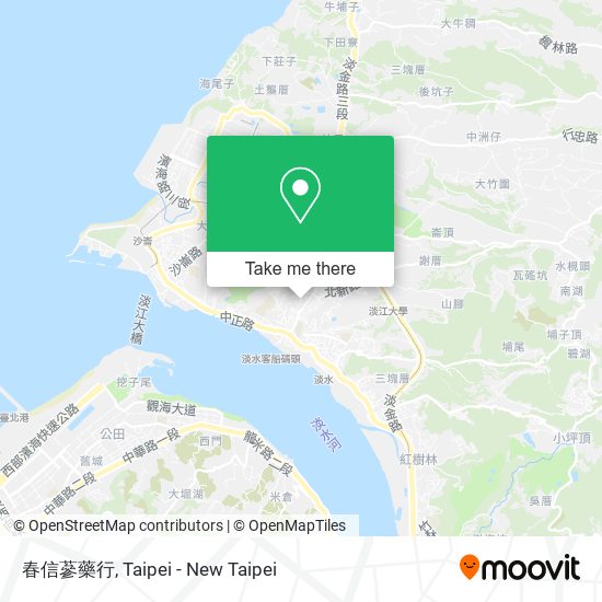 春信蔘藥行 map