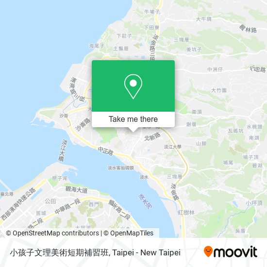 小孩子文理美術短期補習班 map