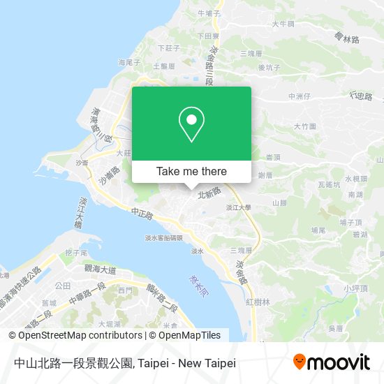 中山北路一段景觀公園 map