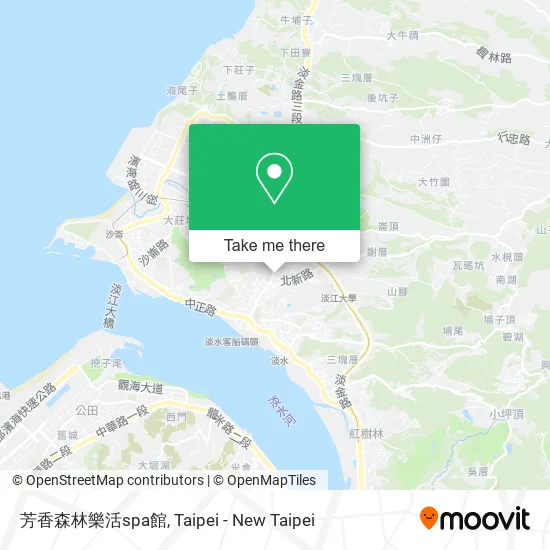 芳香森林樂活spa館 map