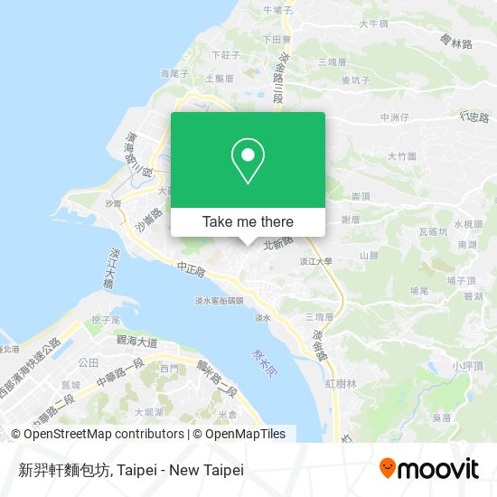 新羿軒麵包坊 map