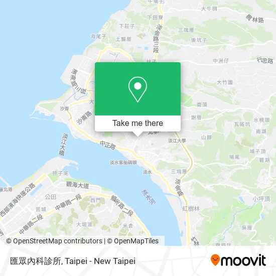 匯眾內科診所地圖