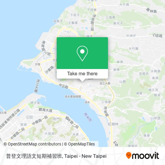 普登文理語文短期補習班地圖