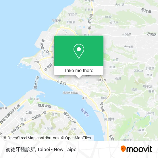 衡德牙醫診所 map