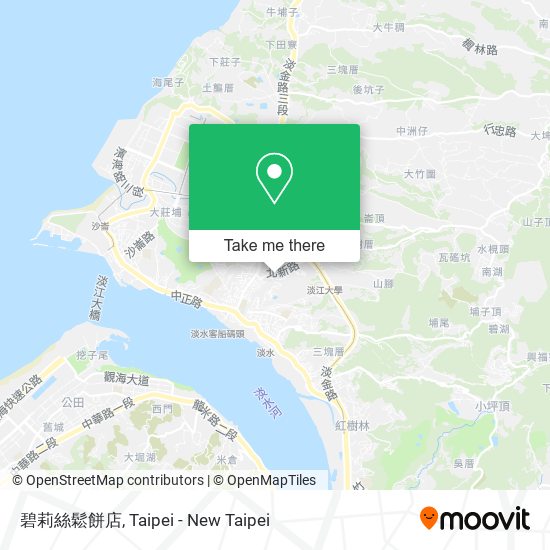 碧莉絲鬆餅店地圖