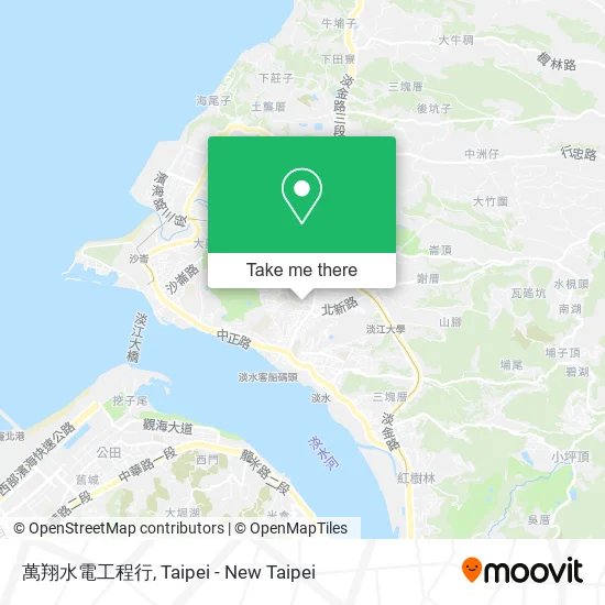 萬翔水電工程行地圖