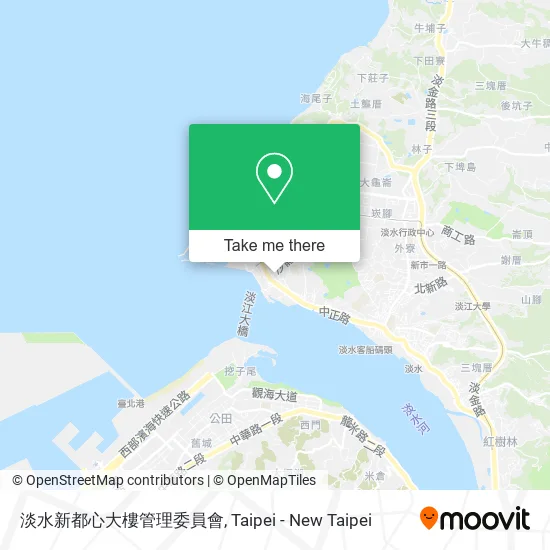 淡水新都心大樓管理委員會 map