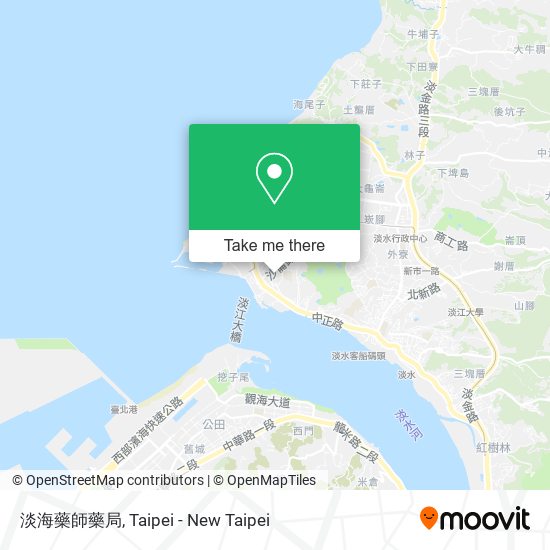 淡海藥師藥局 map