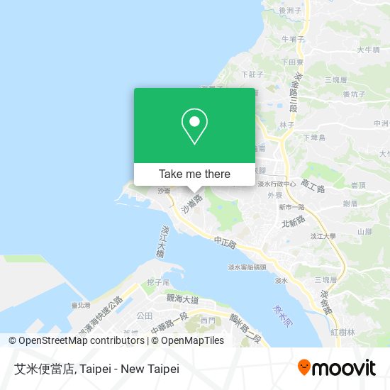 艾米便當店 map