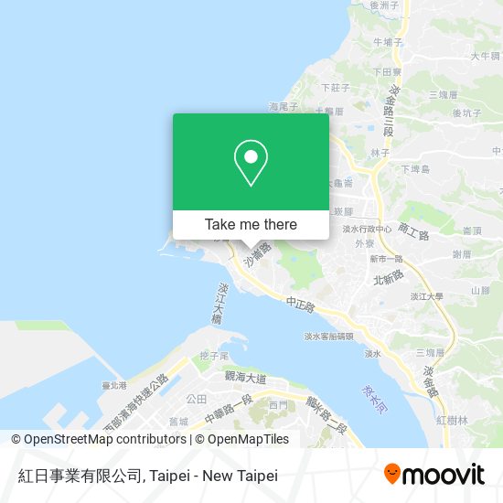 紅日事業有限公司地圖