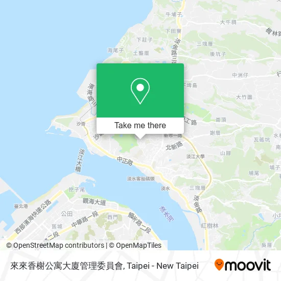 來來香榭公寓大廈管理委員會地圖