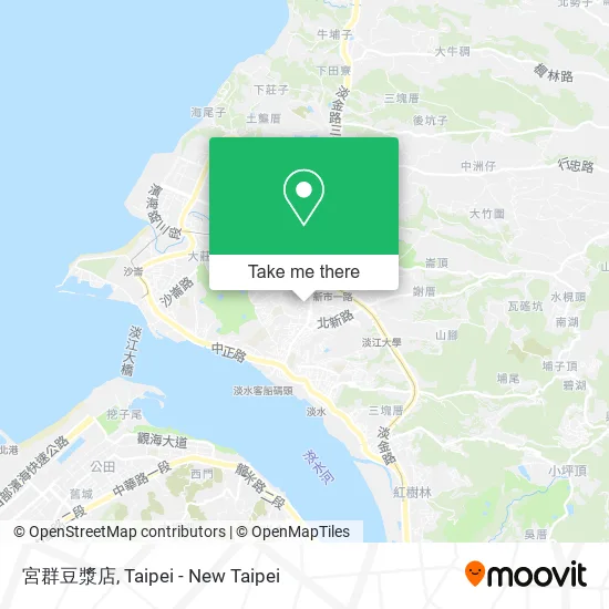 宮群豆漿店 map