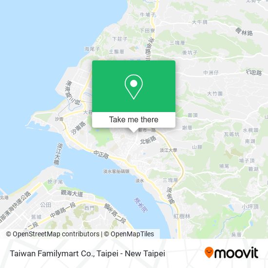 Taiwan Familymart Co. map