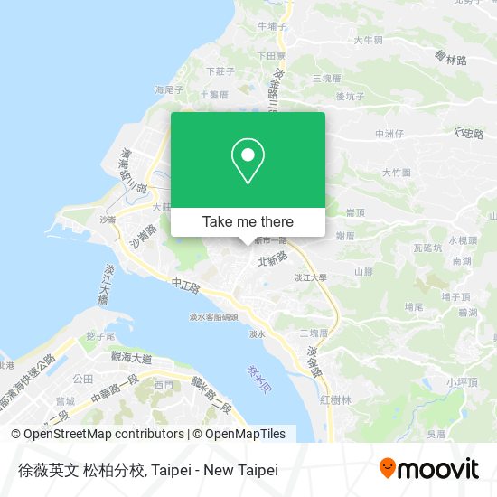 徐薇英文 松柏分校 map