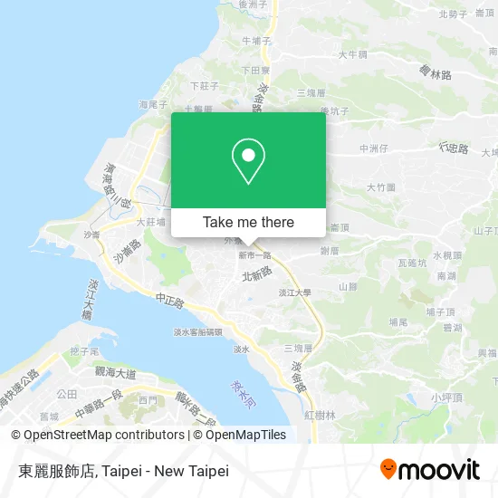 東麗服飾店 map