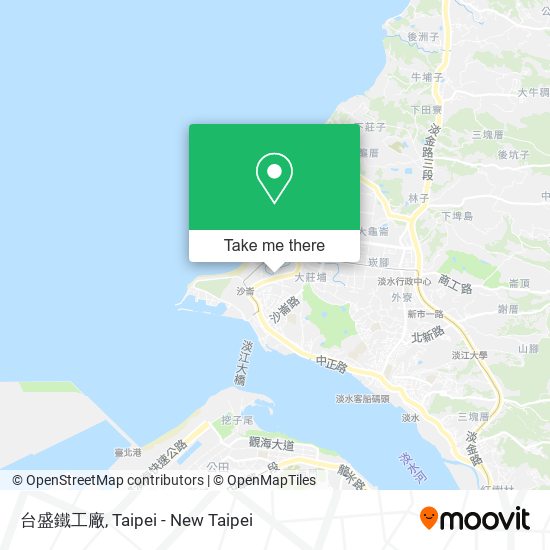 台盛鐵工廠 map