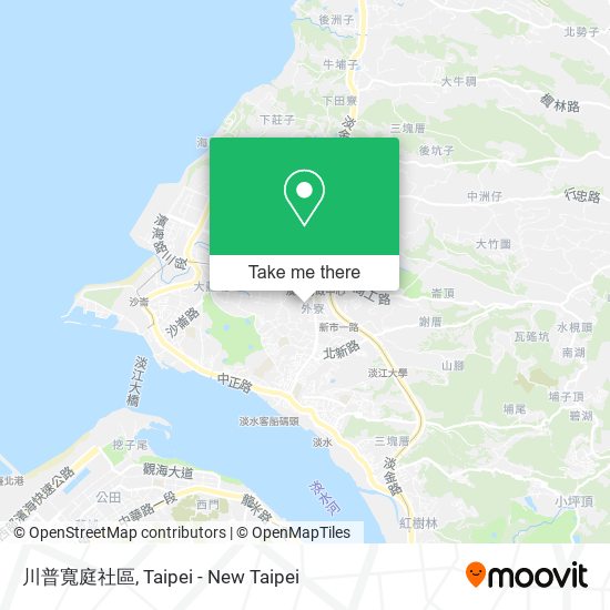 川普寬庭社區地圖