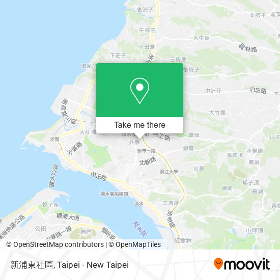新浦東社區 map
