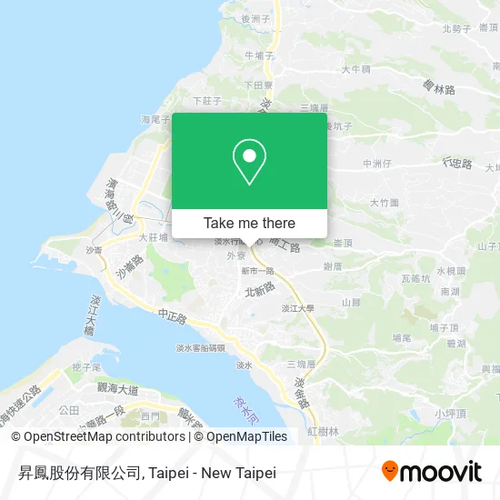 昇鳳股份有限公司地圖