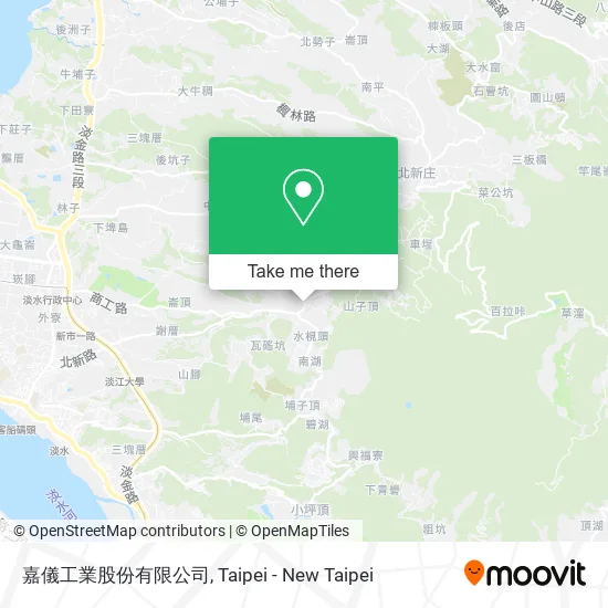 嘉儀工業股份有限公司地圖