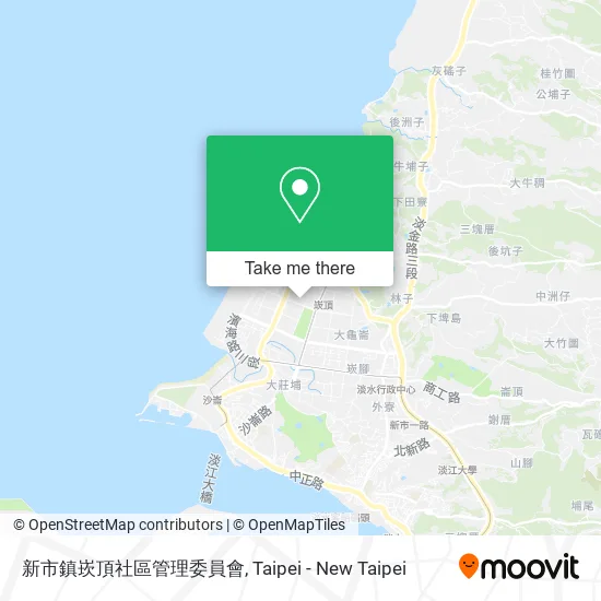 新市鎮崁頂社區管理委員會 map