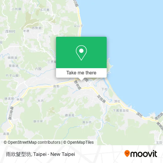 雨欣髮型坊地圖