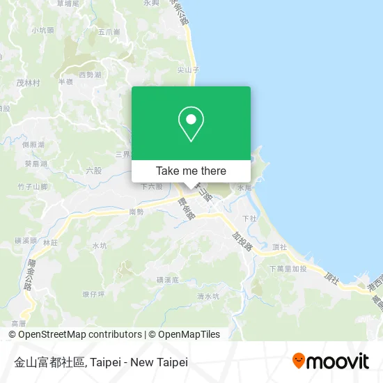 金山富都社區地圖