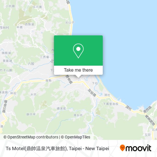 Ts Motel(鼎帥温泉汽車旅館) map