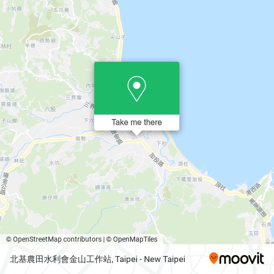 北基農田水利會金山工作站 map