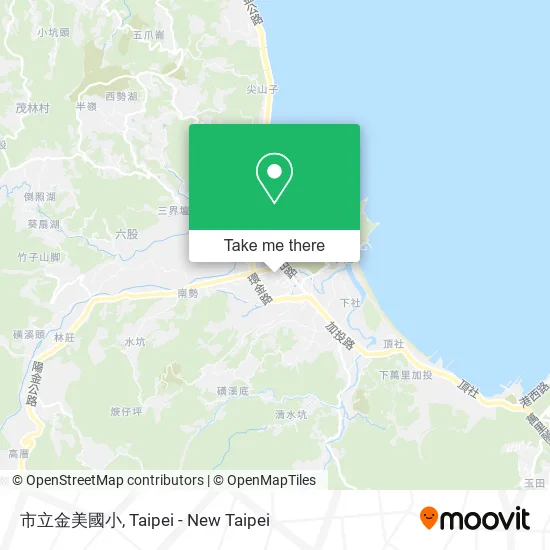 市立金美國小地圖