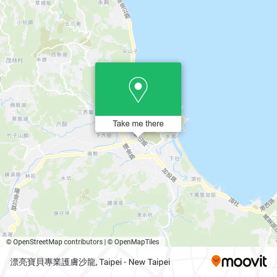 漂亮寶貝專業護膚沙龍地圖