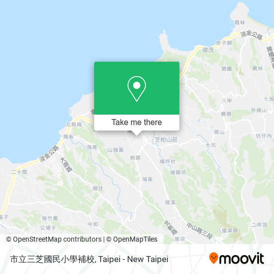 市立三芝國民小學補校 map