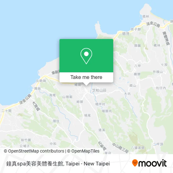鐘真spa美容美體養生館 map