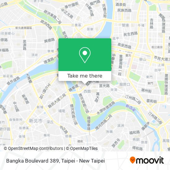 Bangka Boulevard 389 map