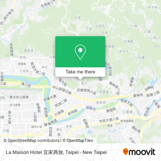 La Maison Hotel 宜家商旅地圖